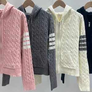 High Quality Thom Browne Jacquard Cardigan
