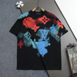 Luxury Louis Vuitton Cotton Short-Sleeved T-Shirt