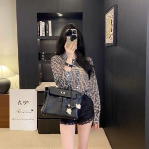 High Quality 1:1 Fendi Jacquard Shorts