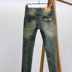 High Quality Fendi Cotton Jeans For Spring