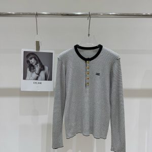 High Quality Celine Gold Long Sleeves