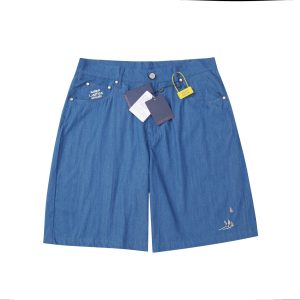 Designer Luxury Louis Vuitton Cotton Short-Sleeved Shirts