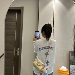 Luxury Chrome Hearts Long-Sleeved T-Shirt