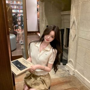 High Quality Miu Miu Short-Sleeved Shirts For Summer