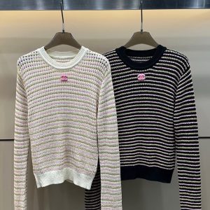 High Quality Chanel Gold Long-Sleeved Sweater
