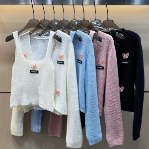 High Quality Luxury Miu Miu Cardigan