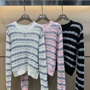 Luxury Aaa Chanel Long-Sleeved Sweater