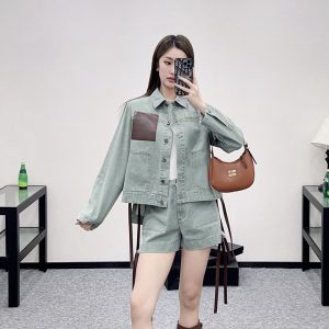Designer Loewe Cotton Shorts