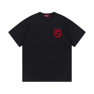 Luxury Gucci Cotton Short-Sleeved T-Shirt