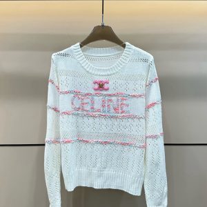 1:1 Luxury Celine Jacquard Long-Sleeved Sweater