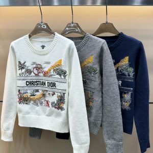 Luxury High Quality Dior Long-Sleeved Sweater