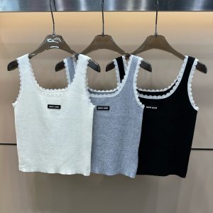 Luxury 1:1 Miu Miu Lace Vest