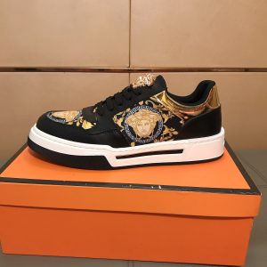 1:1 Aaa Versace Cowhide Casual Shoes