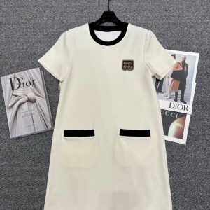 High Quality Luxury Miu Miu Short-Sleeved Shirts