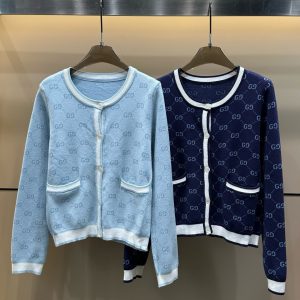 Designer High Quality Gucci Jacquard Long-Sleeved Cardigan