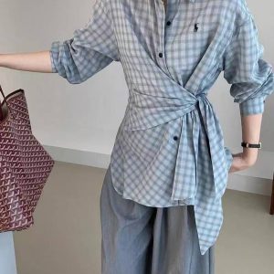 High Quality Designer Ralph Lauren Plaid Shirt