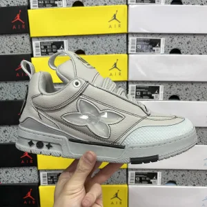 Luxury Super Clone Louis Vuitton Sneakers Ash Lace