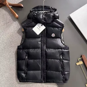 Designer Luxury Monk Down Jackets Red Goose Duck Nylon Premium Quality Zippered Pocket