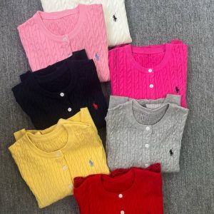 High Quality Aaa Ralph Lauren Long-Sleeved Cardigan