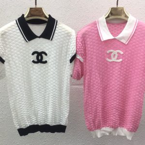 Luxury High Quality Chanel Short-Sleeved Shirt
