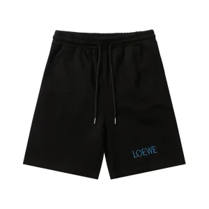 Super Clone High Quality Loewe Shorts Red Cotton Pure Wool
