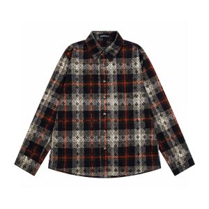 Luxury Aaa Chrome Hearts Cotton Long-Sleeved Shirts