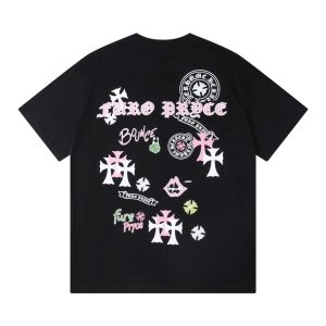 1:1 Designer Chrome Hearts Cardboard Short Sleeves