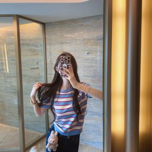 High Quality Designer Prada Short Sleeves For Summer