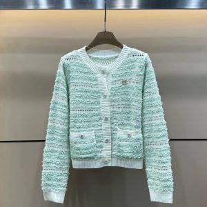 High Quality Luxury Chanel Long-Sleeved Cardigan