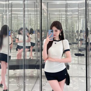 Luxury Chanel Short Sleeves For Summer