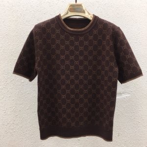 1:1 High Quality Gucci Jacquard Short Sleeves