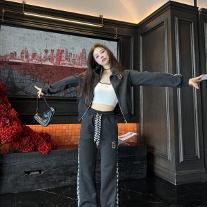 High Quality Burberry Jacquard Suit For Autumn