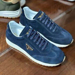 Aaa Prada Cowhide Sneakers For Spring