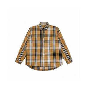 Aaa Burberry Cotton Long-Sleeved Shirts