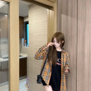 Luxury Burberry Cotton Long-Sleeved Shirts