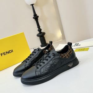 High Quality Fendi Cowhide Casual Shoes For Autumn