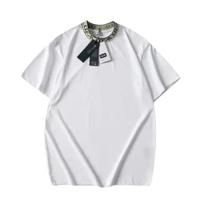 AAA High Quality Ami Short-Sleeved Shirt Red Cotton Pure