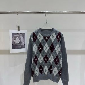High Quality Louis Vuitton Jacquard Sweater