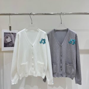 Luxury Gucci Jacquard Cardigan