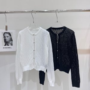 Designer Aaa Chanel Stone Cardigan