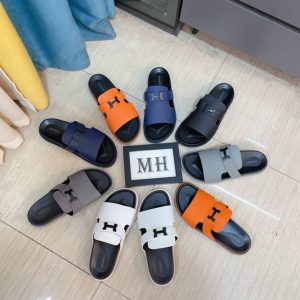 Aaa High Quality Hermès Cowhide Slippers