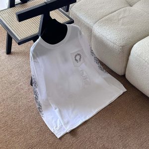 Luxury High Quality Chrome Hearts Long-Sleeved T-Shirt