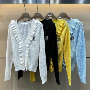 1:1 Loewe Lace Long-Sleeved Cardigan