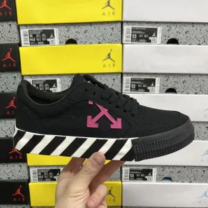 High Quality Off-White Canvas Shoes White