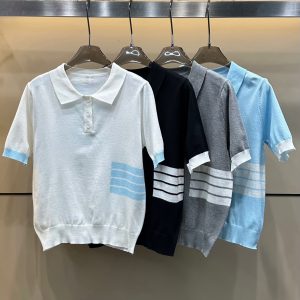 1:1 Aaa Thom Browne Jacquard Short Sleeves