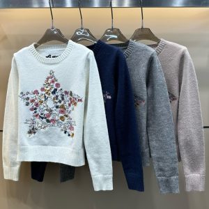 Designer Dior Long-Sleeved Sweater