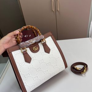 Aaa 1:1 Gucci Bamboo Shopping Bags