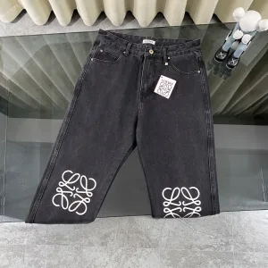 Super Clone Designer Loewe Jeans Red Denim