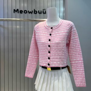 1:1 Louis Vuitton Long-Sleeved Cardigan