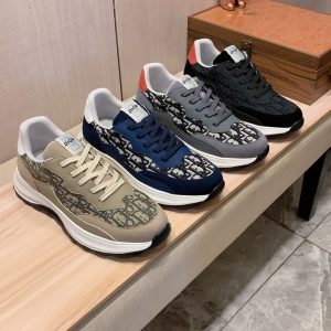 Aaa Dior Cowhide Casual Shoes